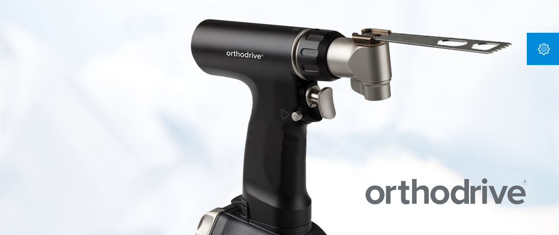 THE ORTHODRIVE® SYSTEM is the latest innovation in high performance large bone powered instruments